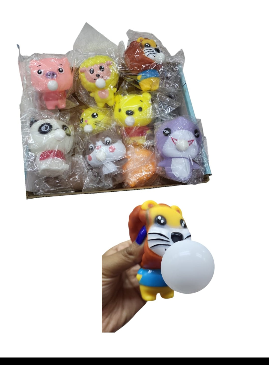 Squisy Animal Con Globo Con 12 Xx-8