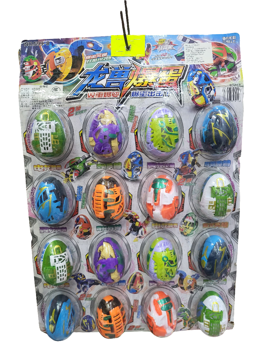 Planilla Huevo Transformer Con 16 Tg-3597m-3