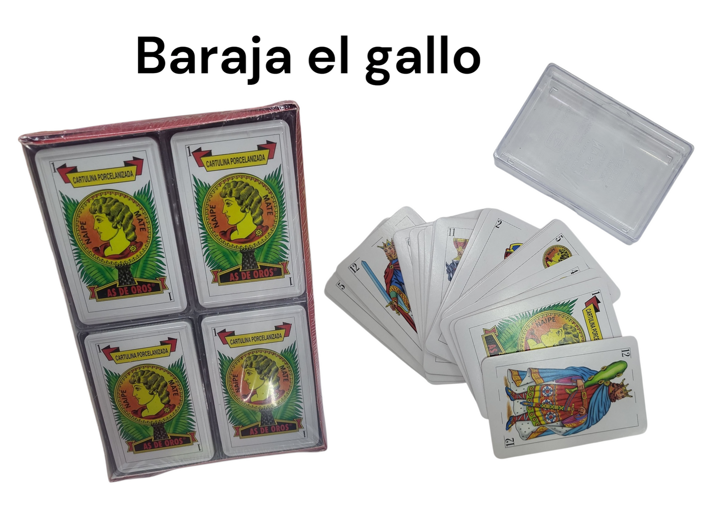 baraja de oros gallo