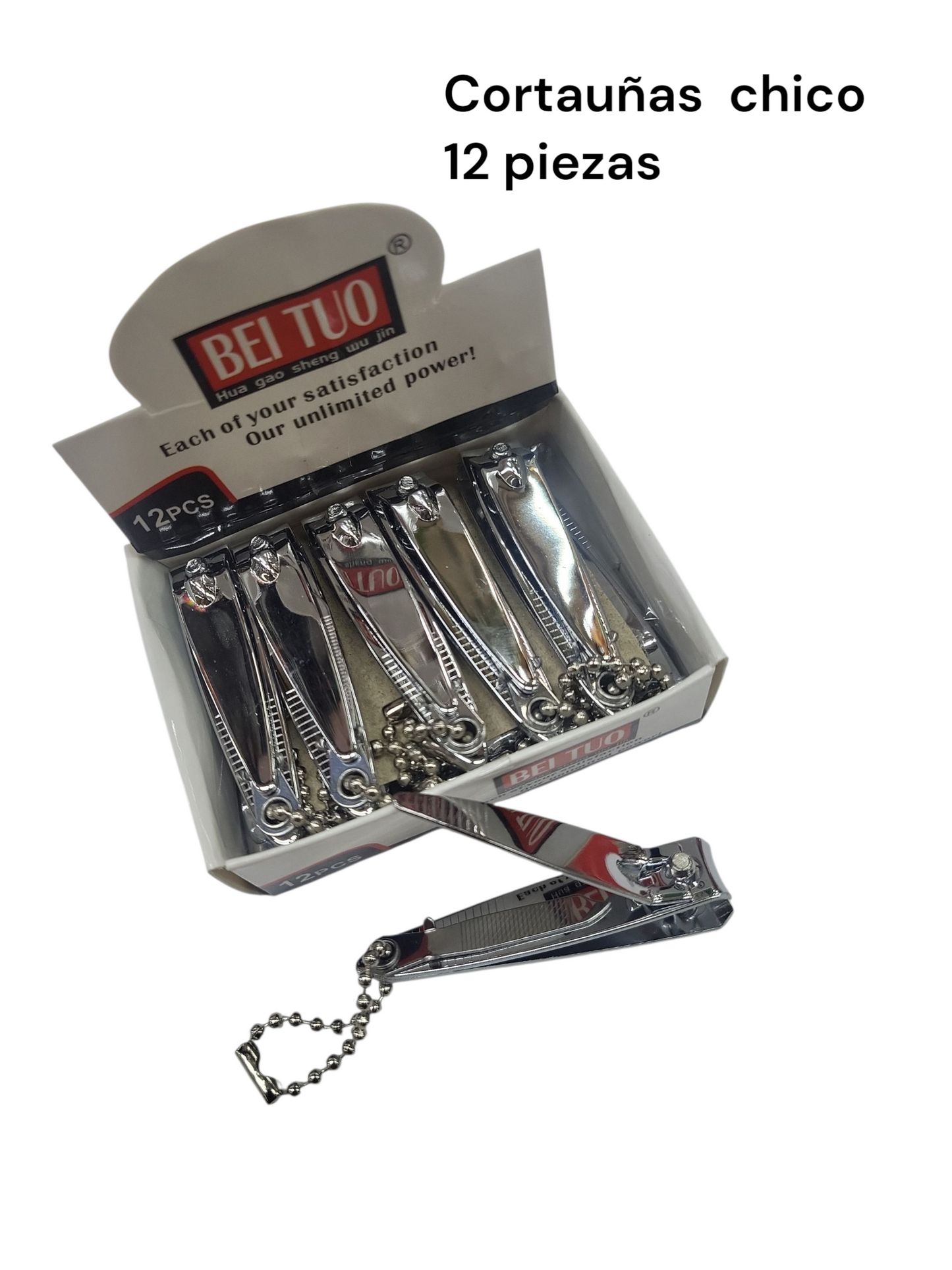 Corta uñas chico con 12