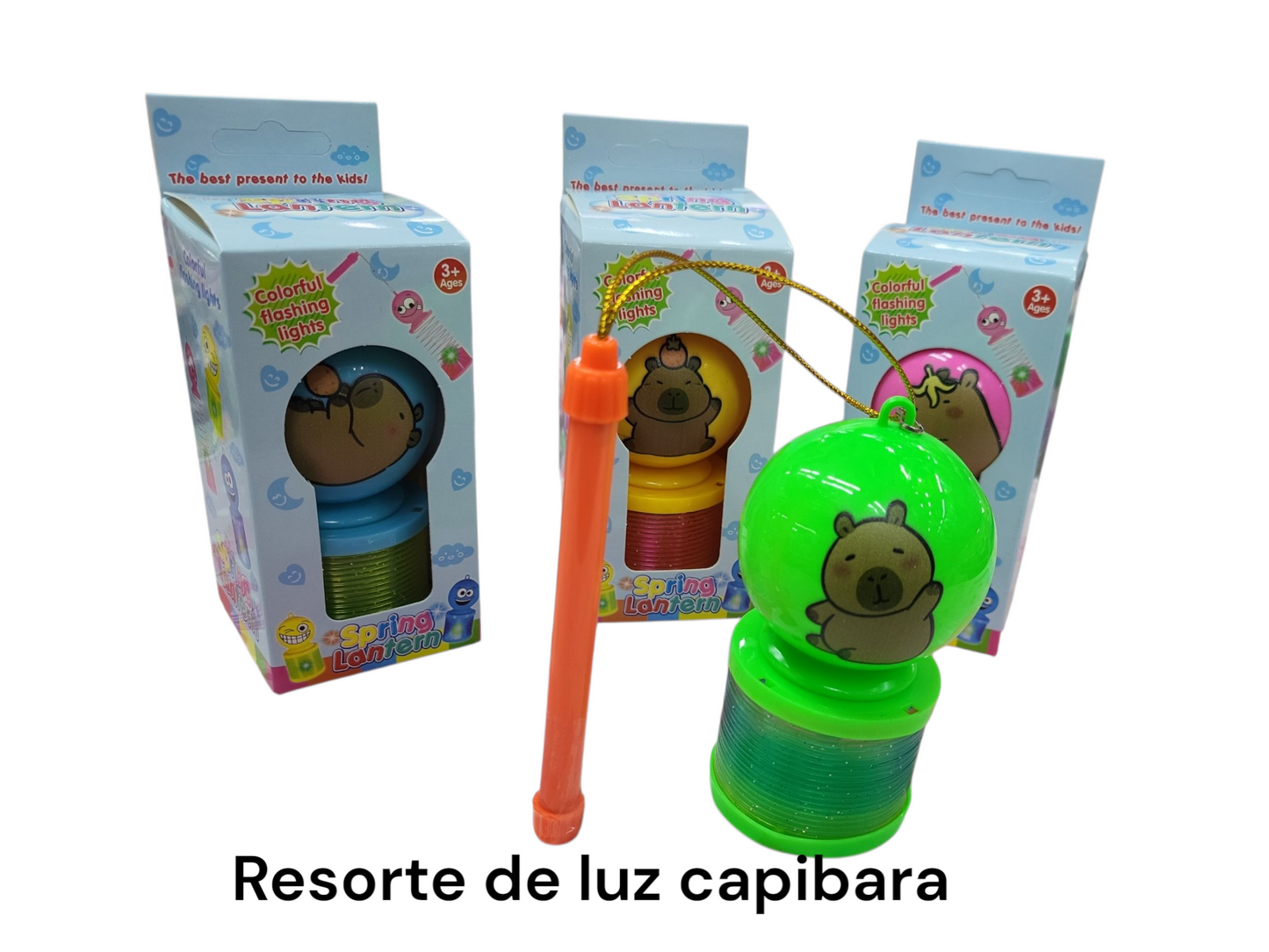 Resorte de luz capibara