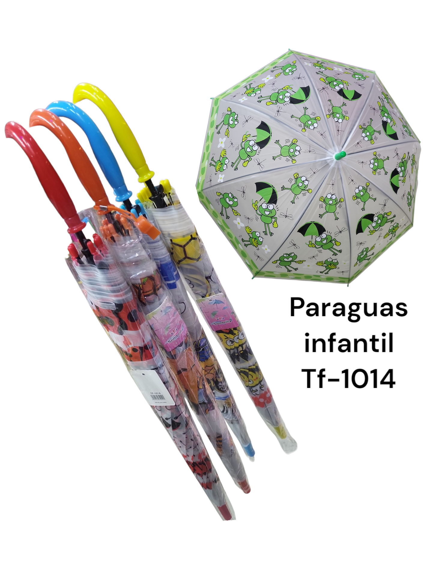 Paraguas infantil animalitos tf-1014
