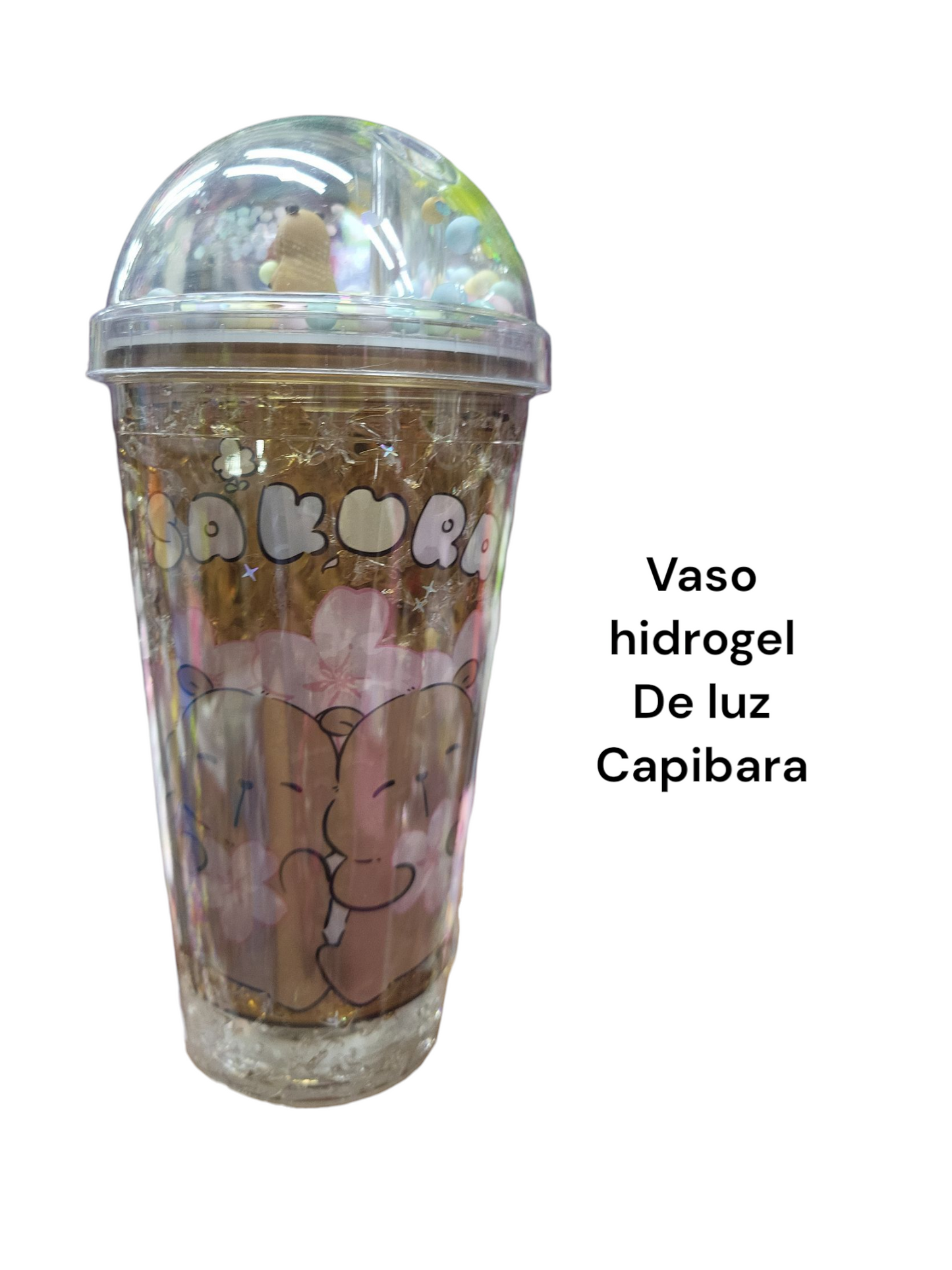 vaso capibara de luz
