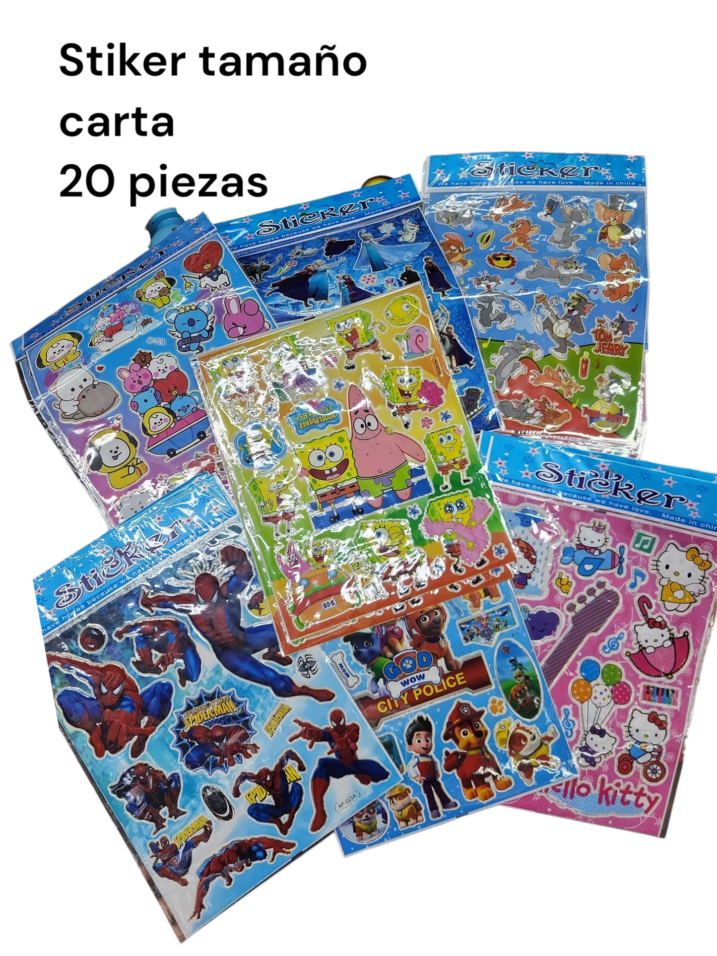 Stiker disney con 20