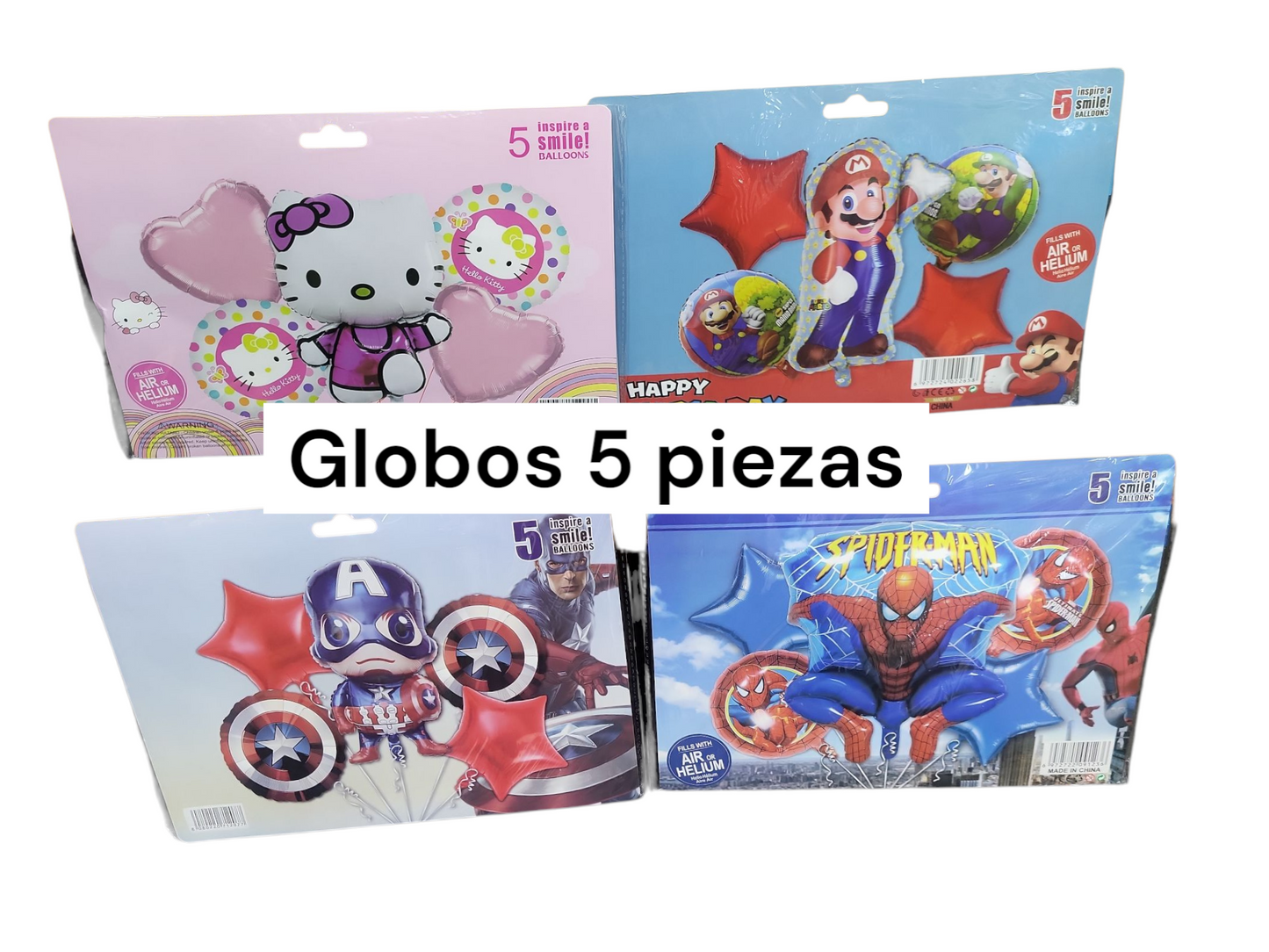 globo metalico disney