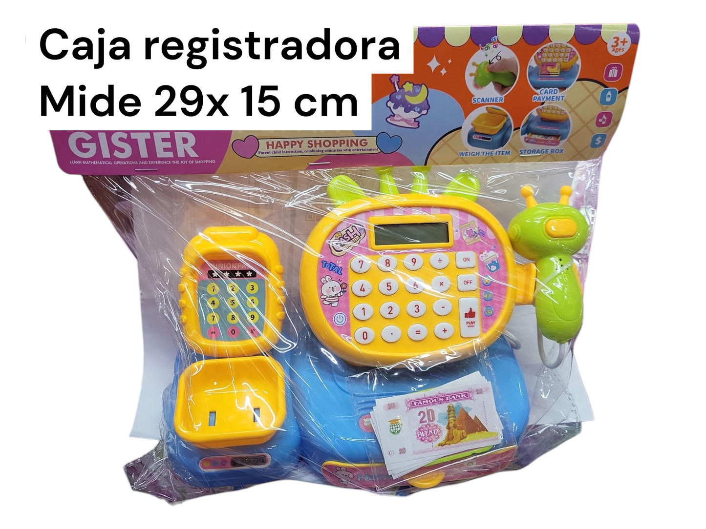 Caja registradora en bolsa L858-1K