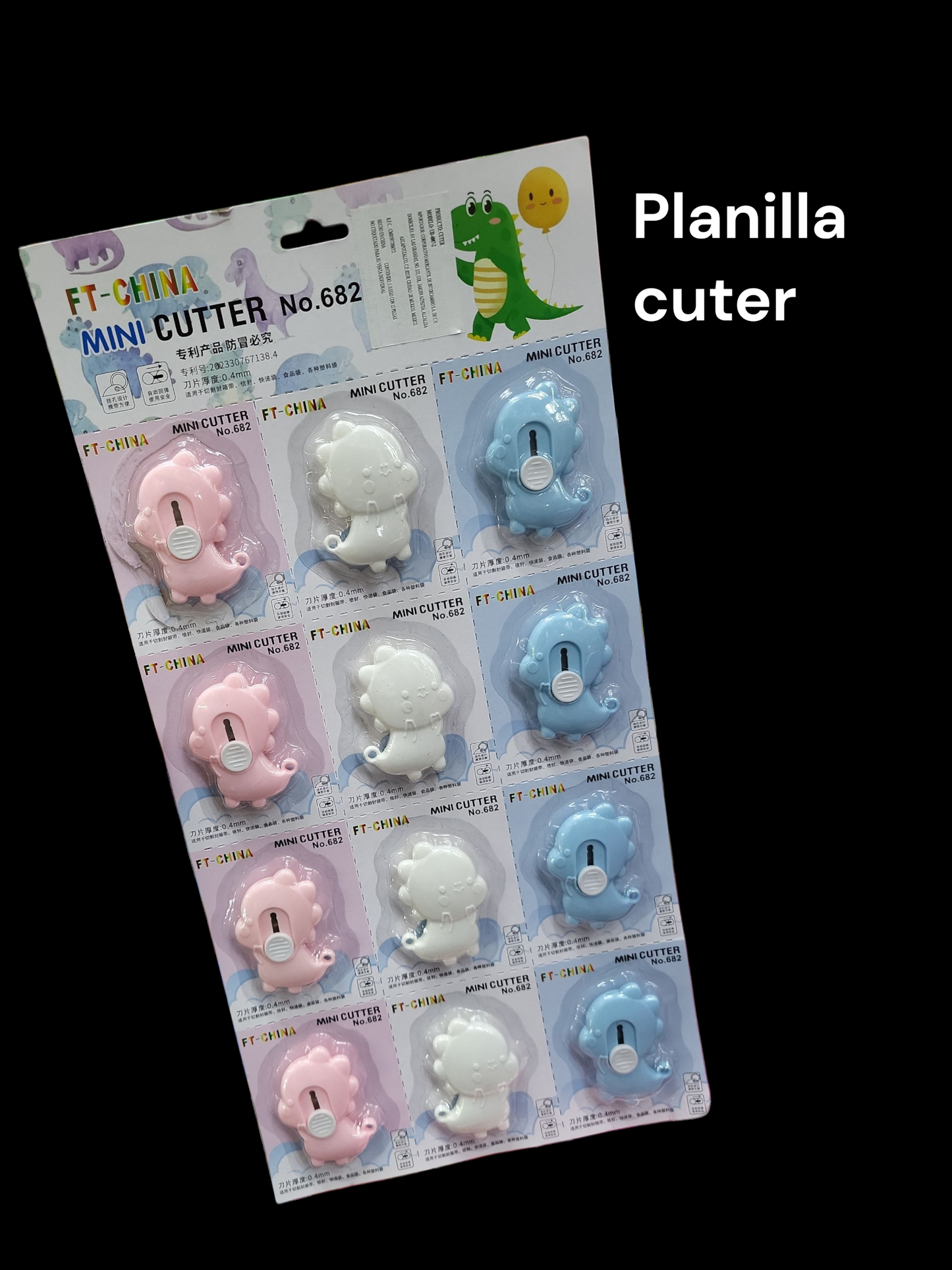 Planilla cúter kawuaii