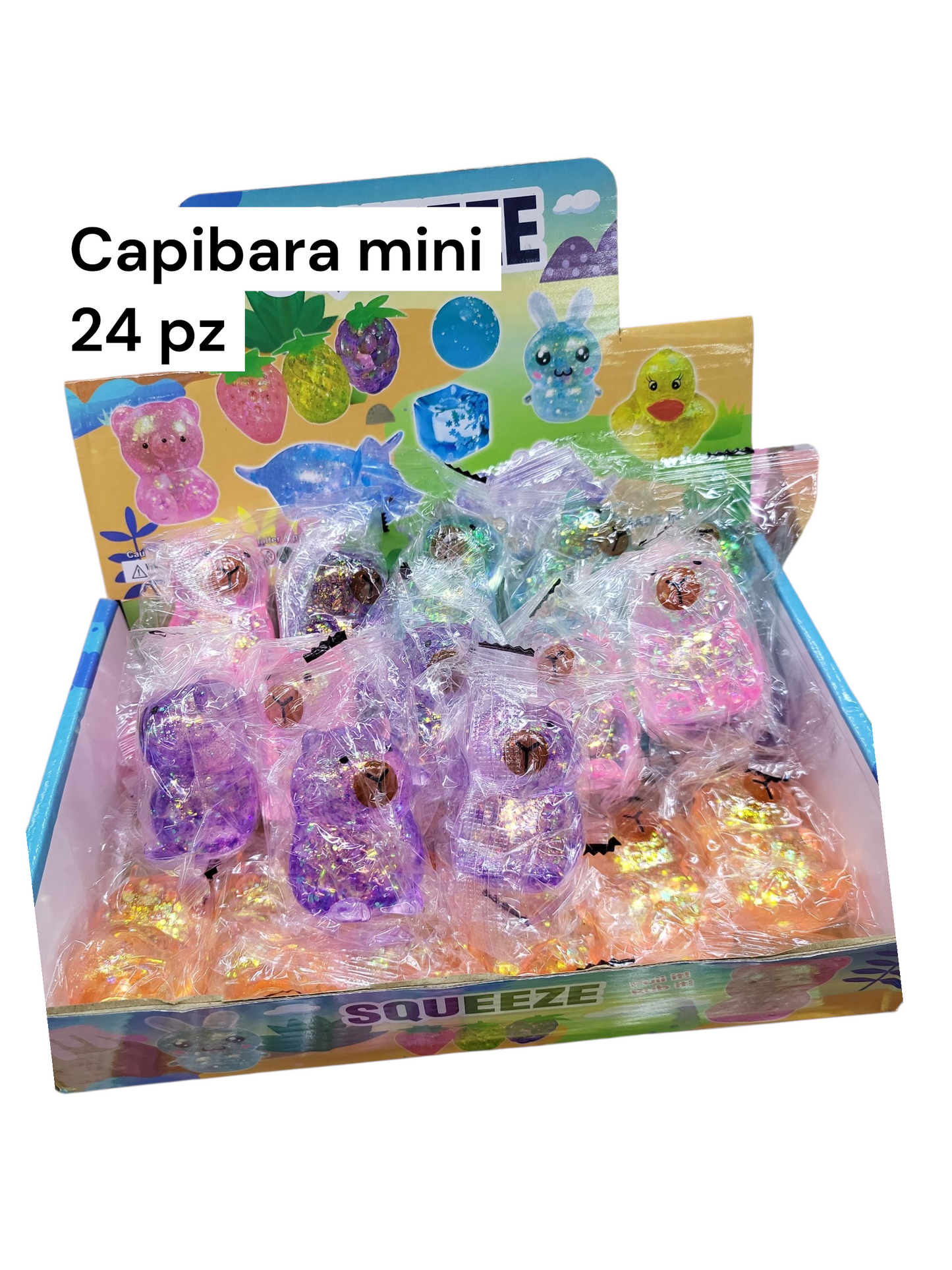 squisy gel capibara con 24 e-28