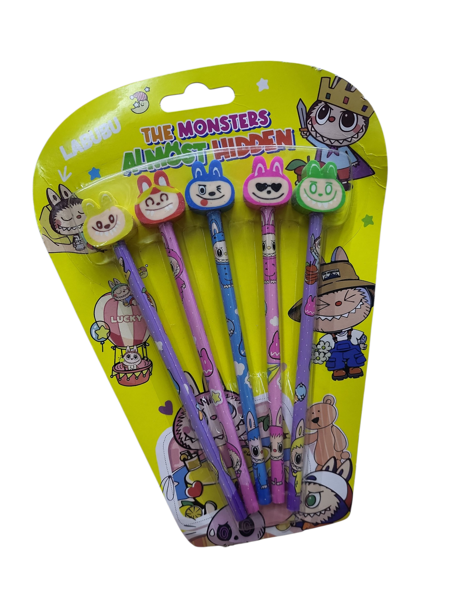 Blister lapiz labubu