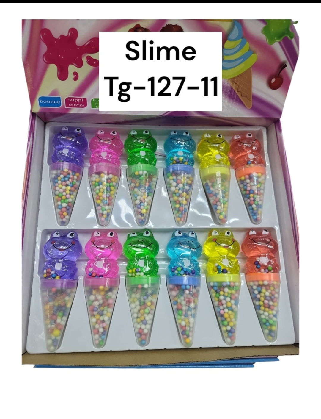 Slime Rana Varquillo Con 12 Tg-127-11