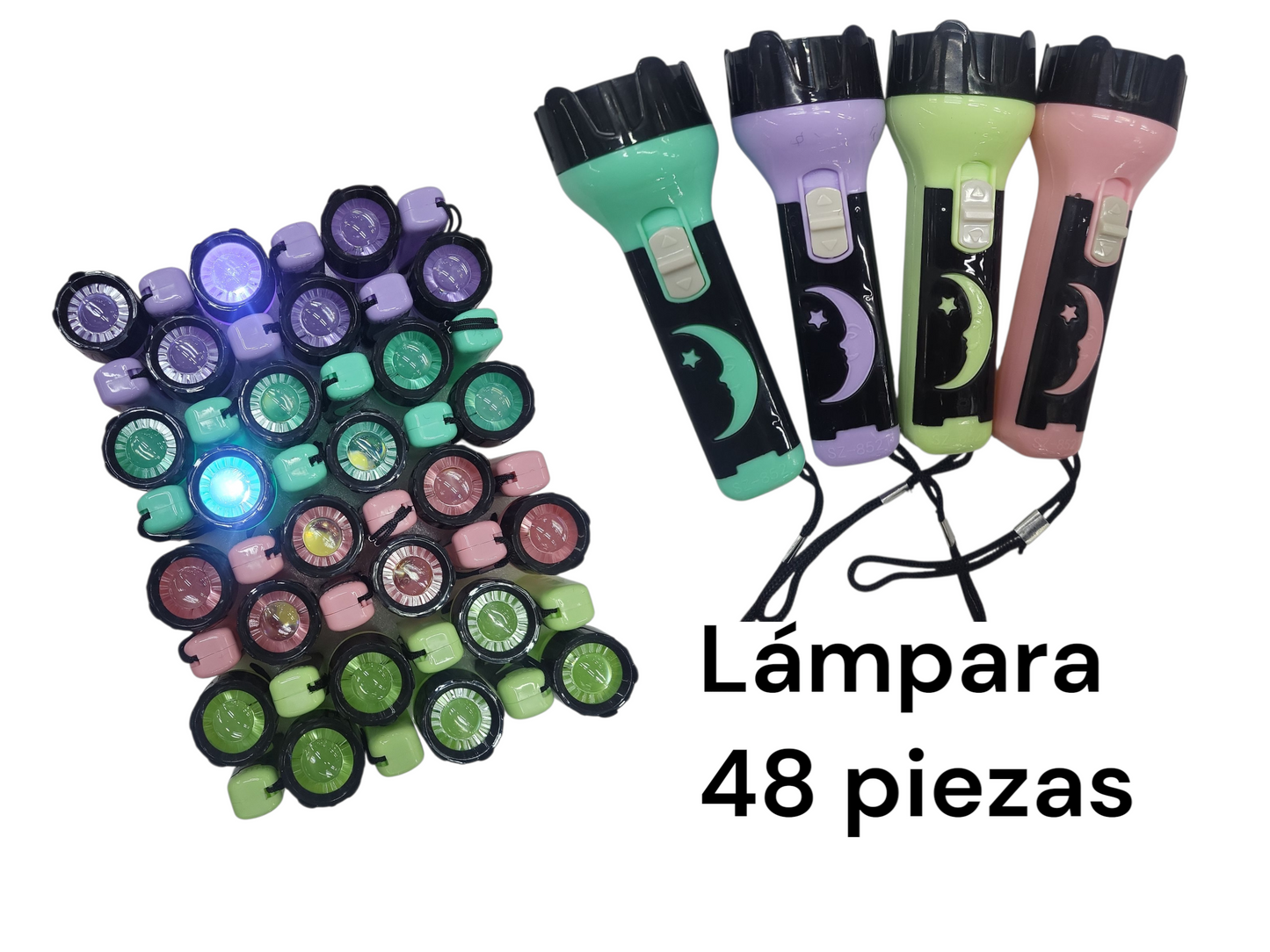 Lámpara pastel 48 piezas YD-1021-6