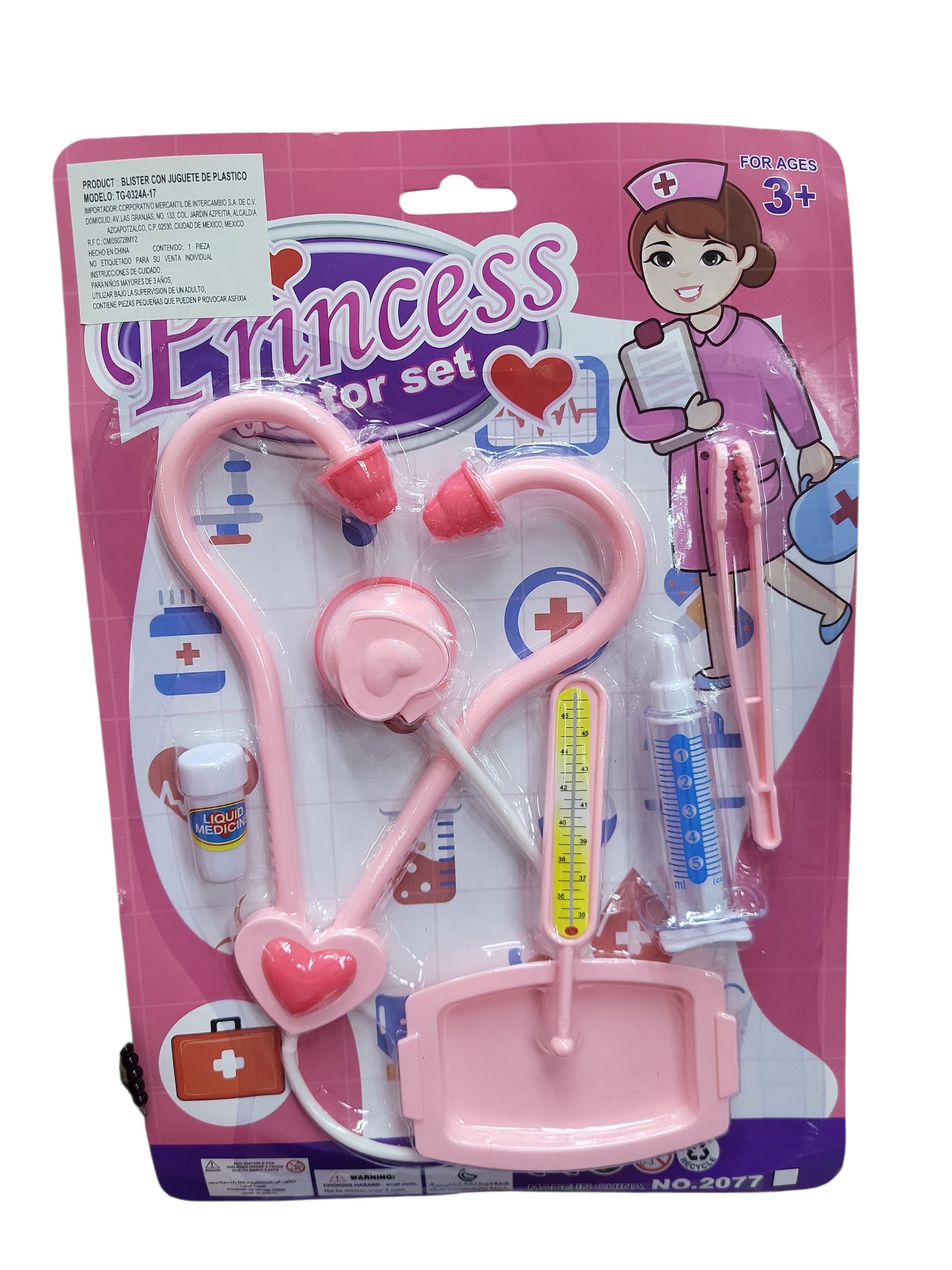 Blister doctora pastel tg-0324a-17