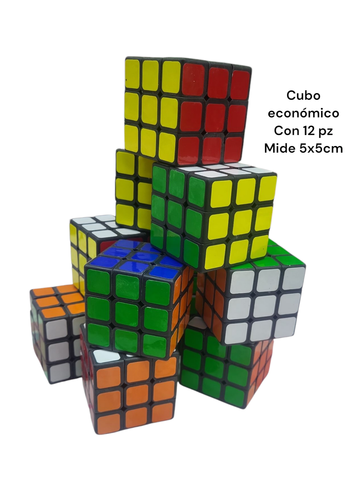 Cubo chico con 12 G-018
