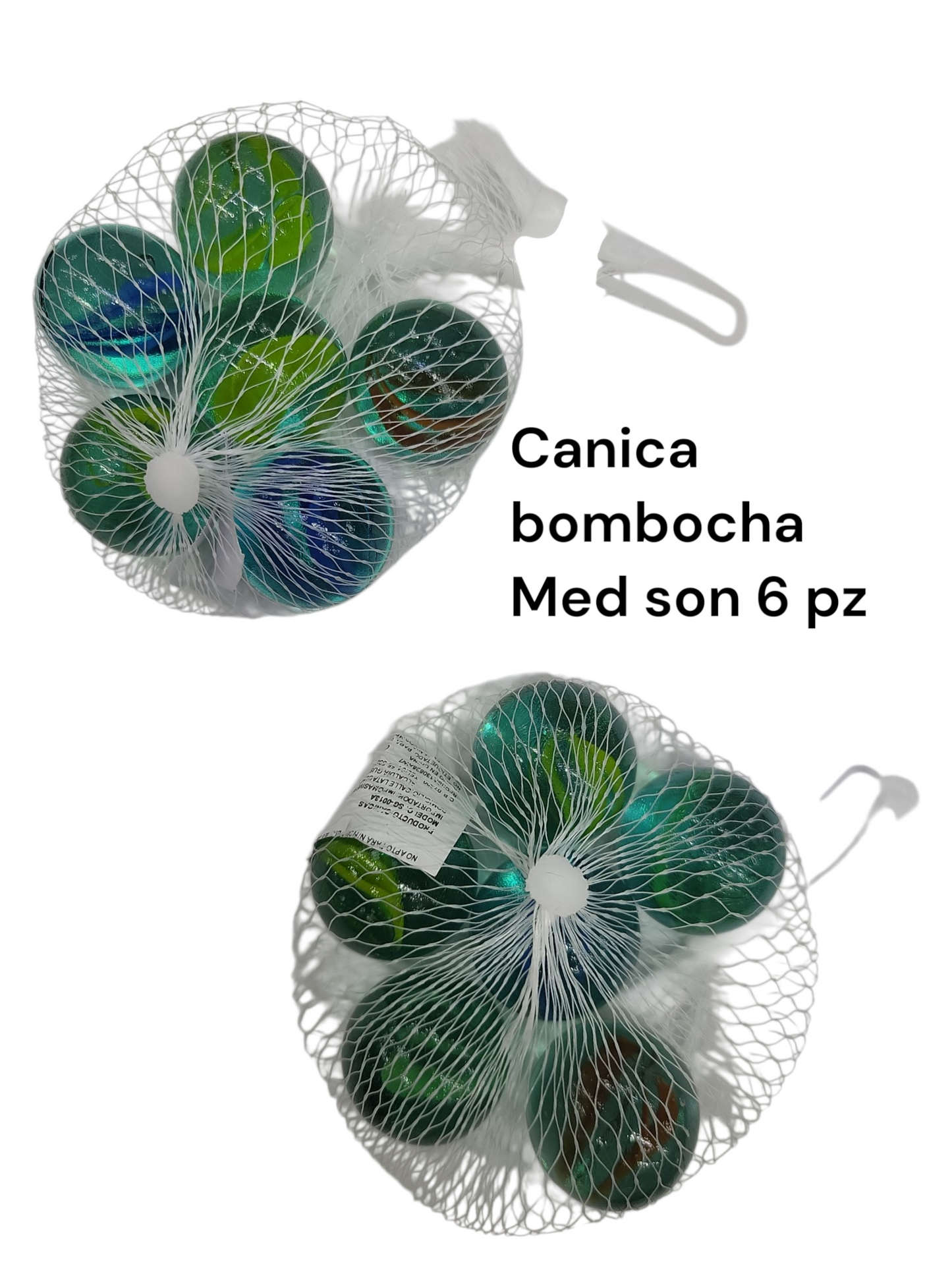 Canicas bonbocha mediana con 6