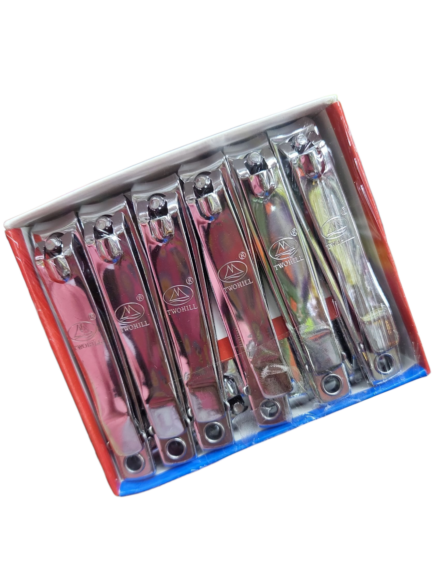 Corta uñas caja azul con 12 tb-3016a