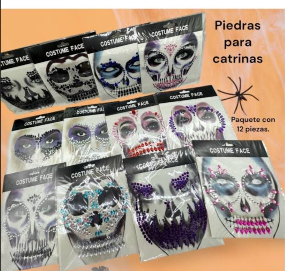 2 muertos stiker brillos con 12 ws-52