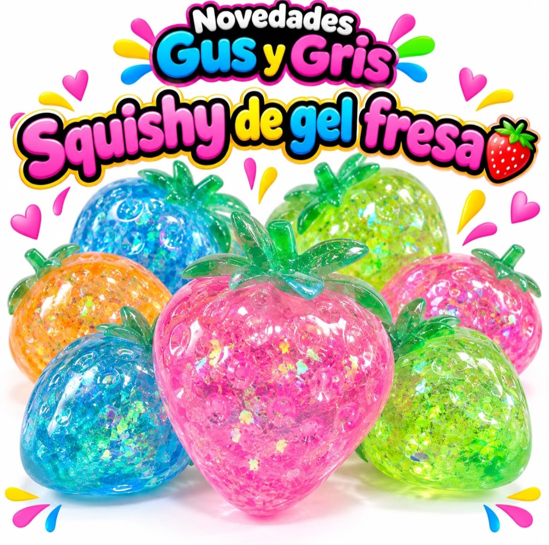 squisy fresa de gel