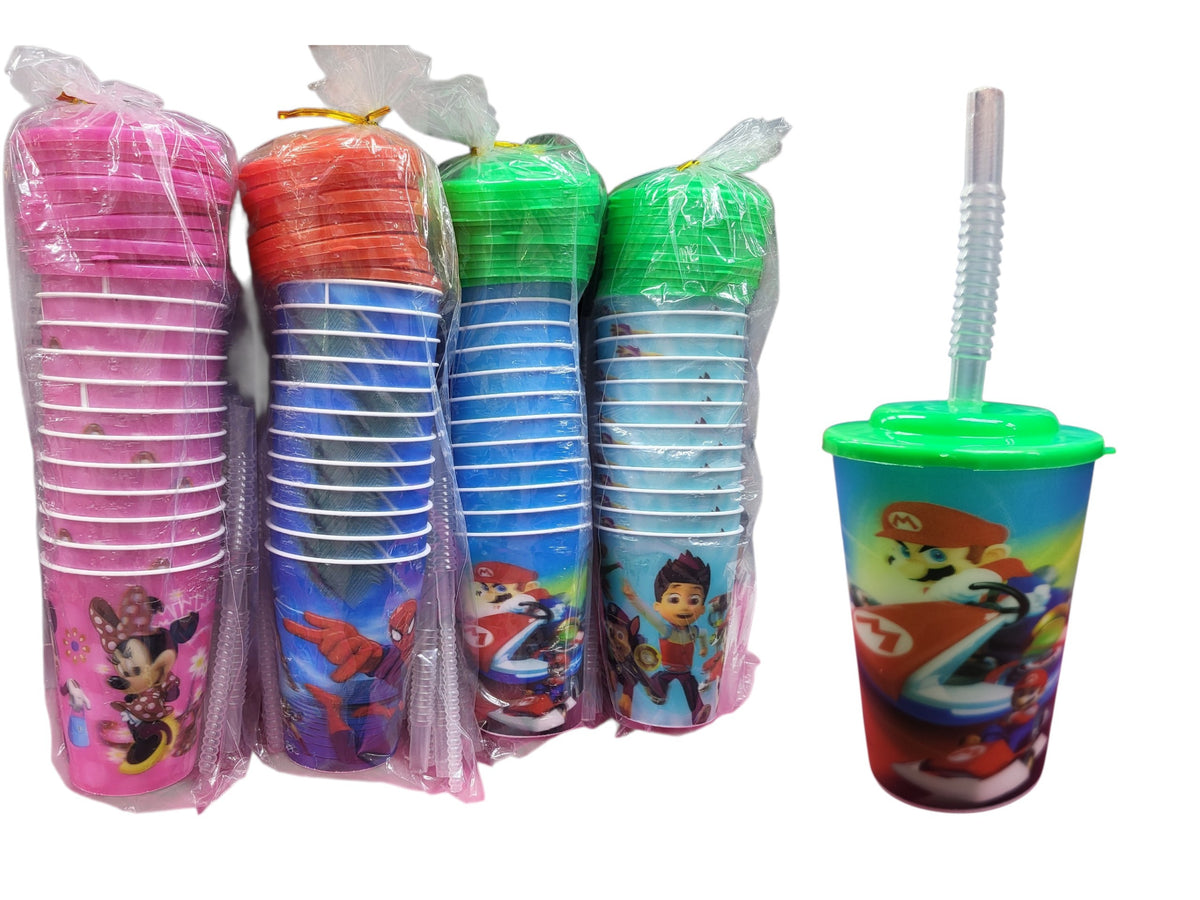 vaso personaje con 12