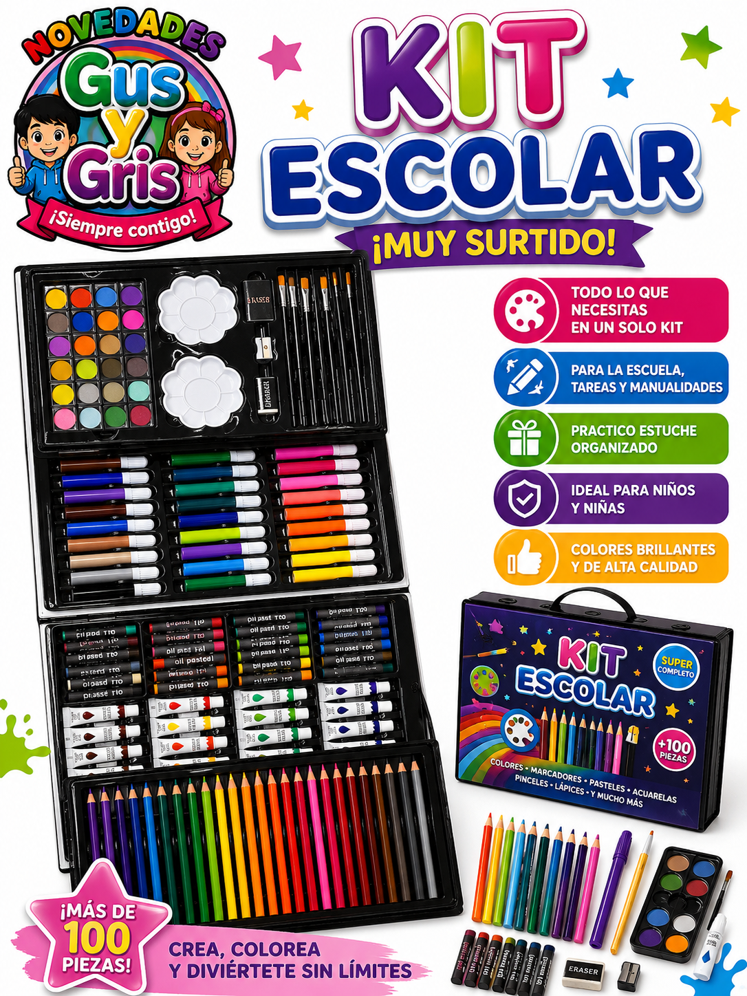 maletin grande escolar