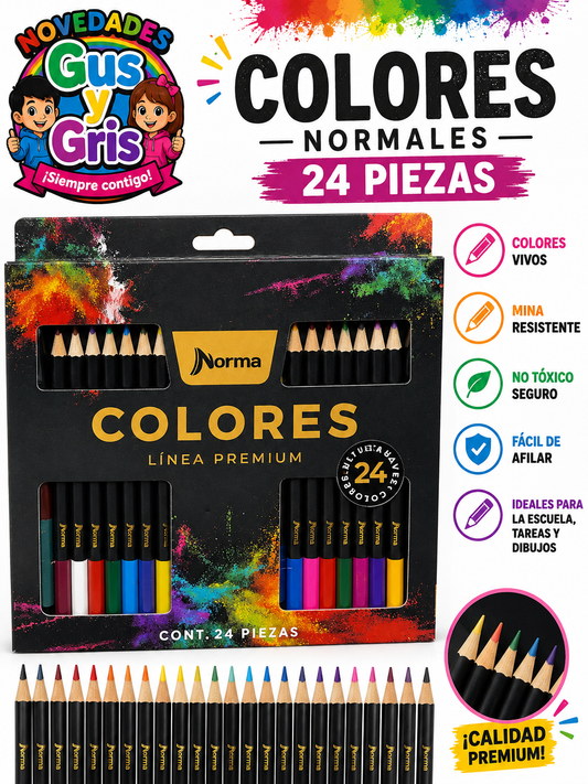 Colores norma con 24