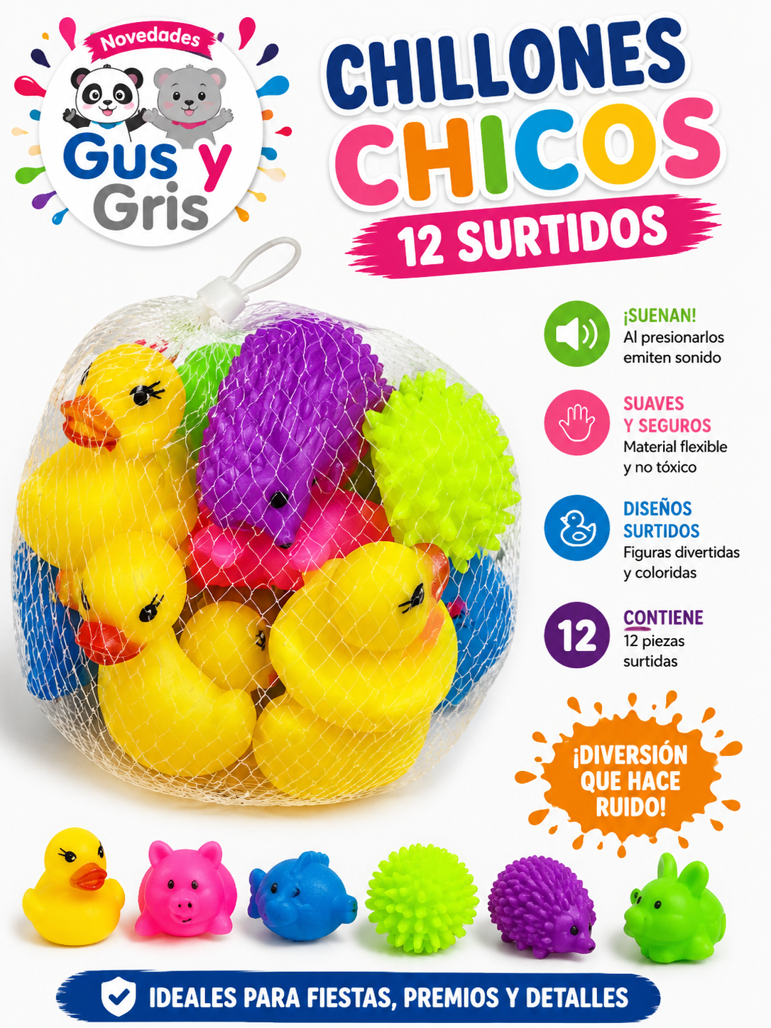 chillon surtido animales