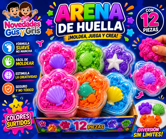 Arena estuche huella mz-288