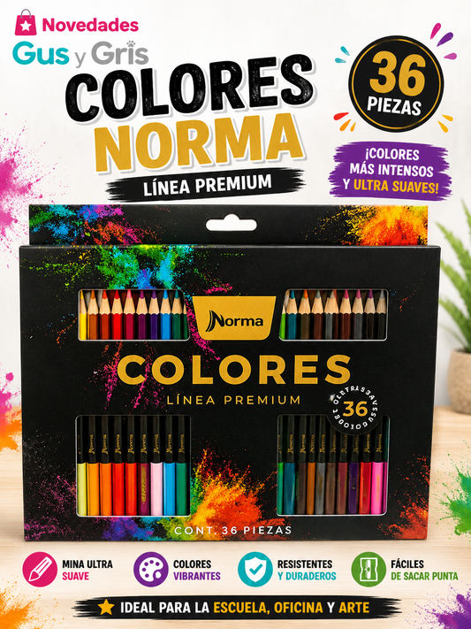 Colores norma con 36