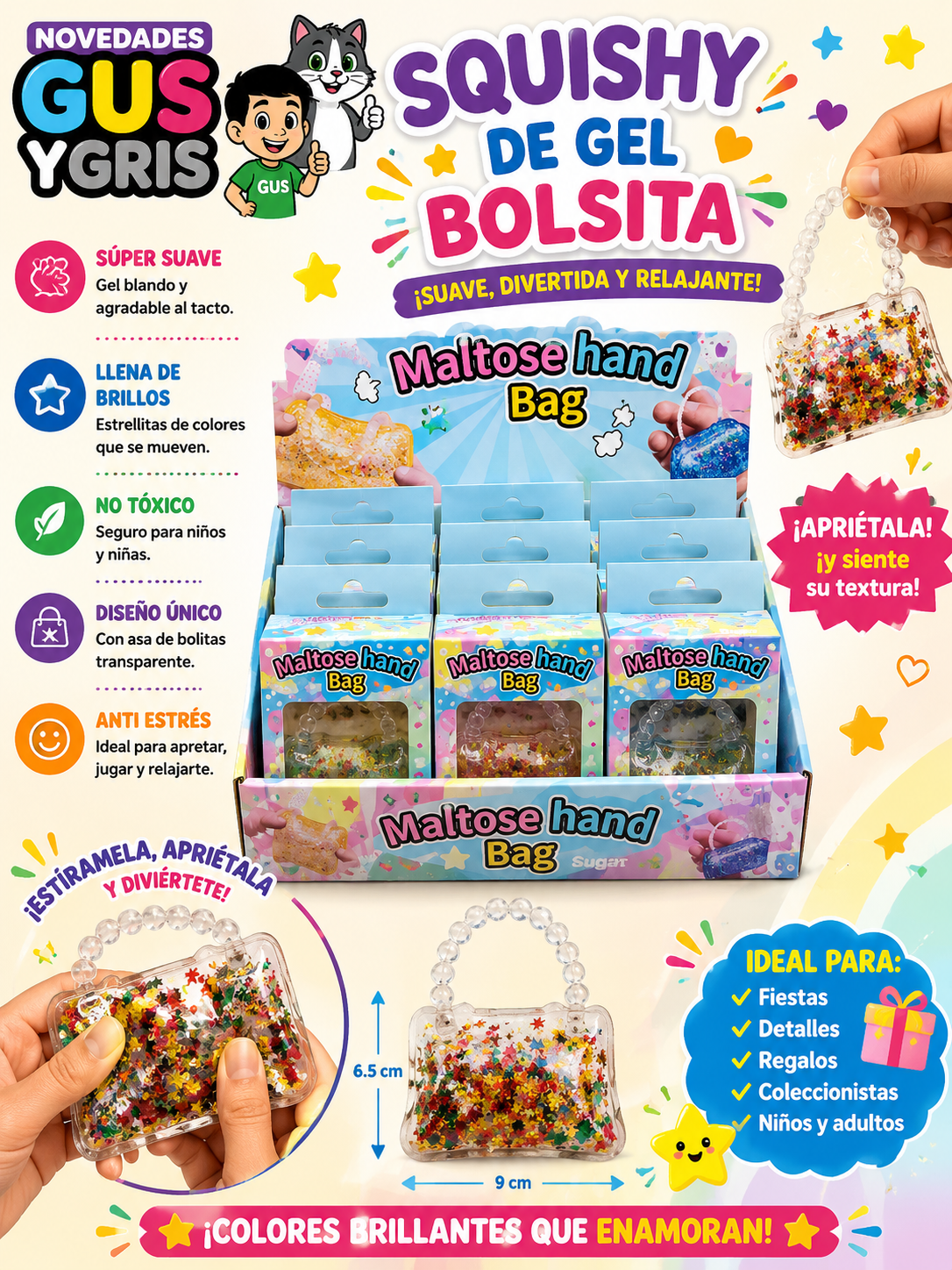 Squisy bolsa de gel