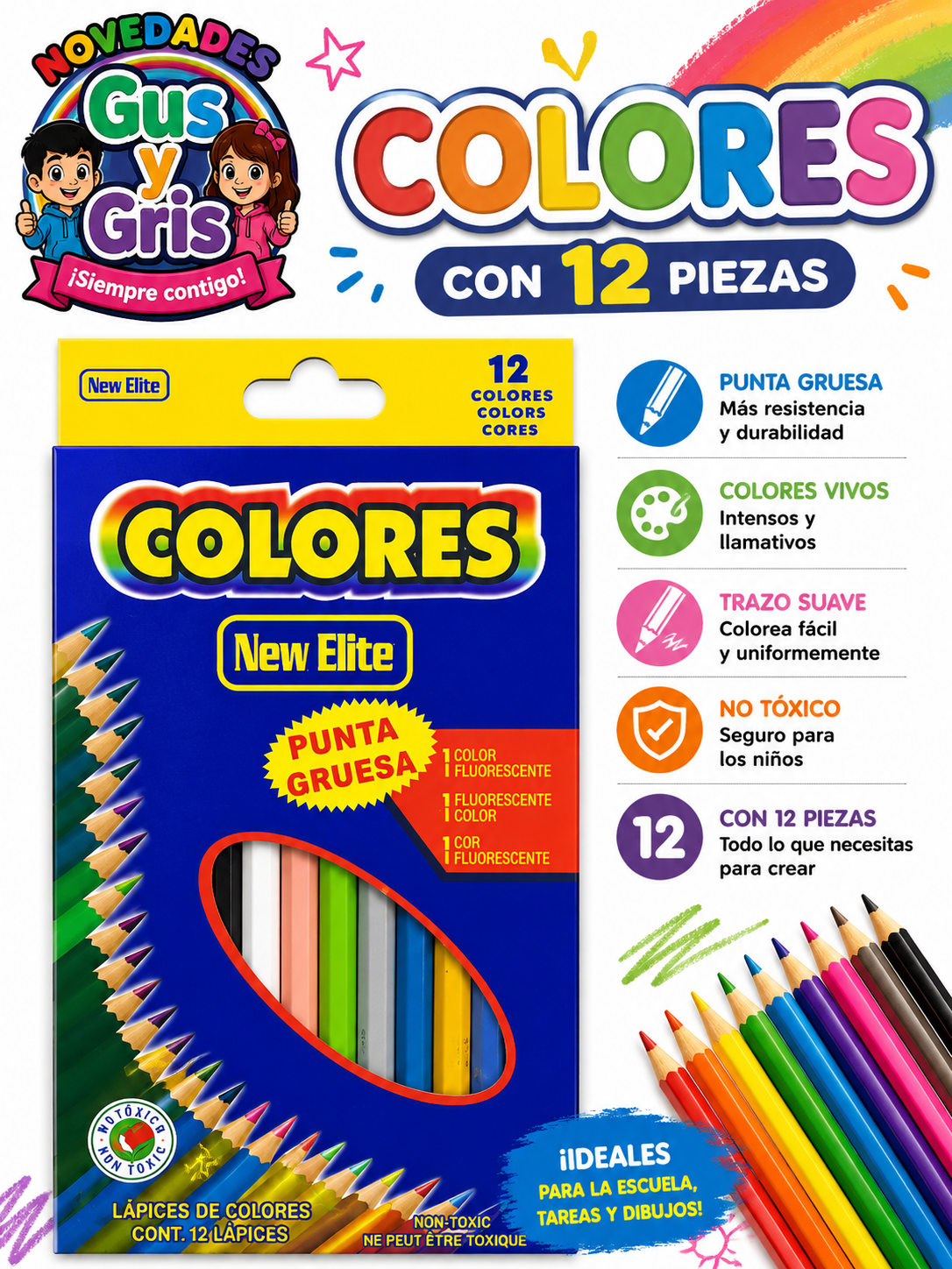 Color Grande 12 PZ