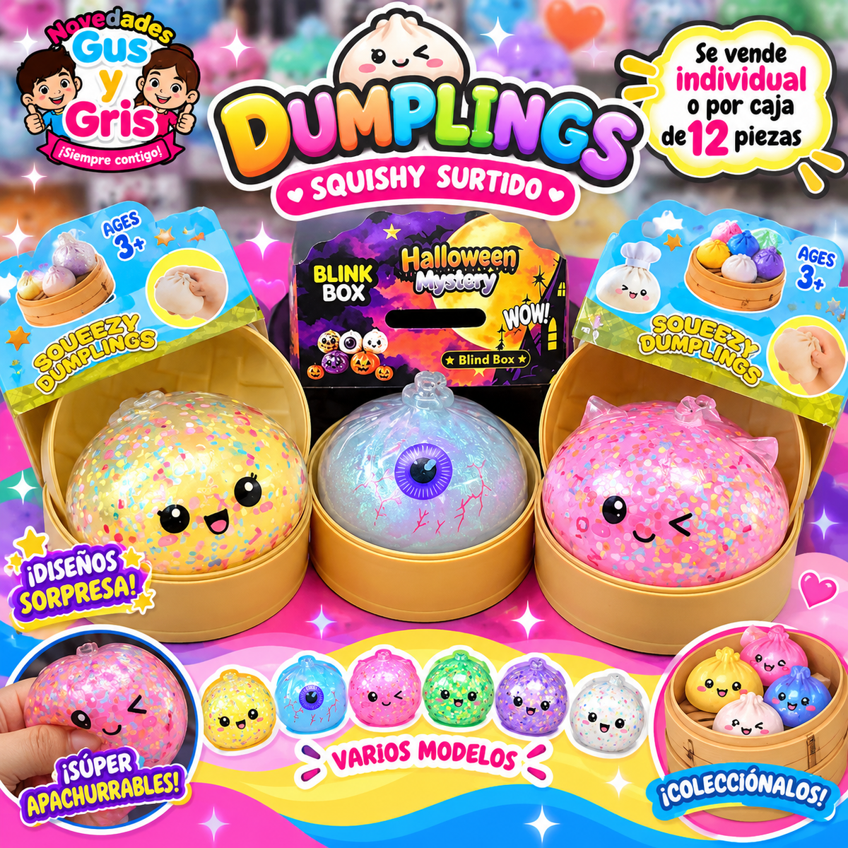 Dumpling surtido