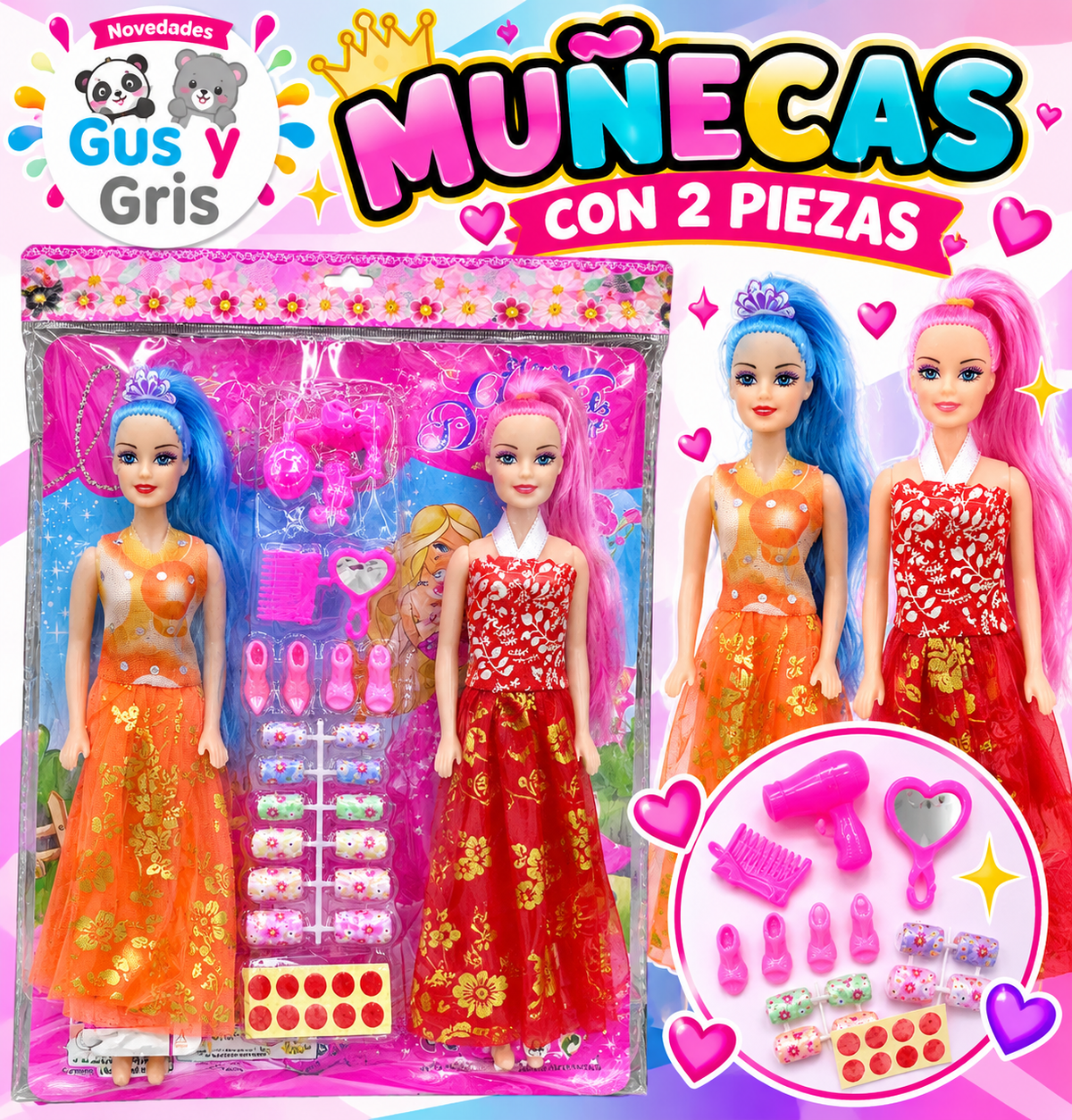 Barby con 2