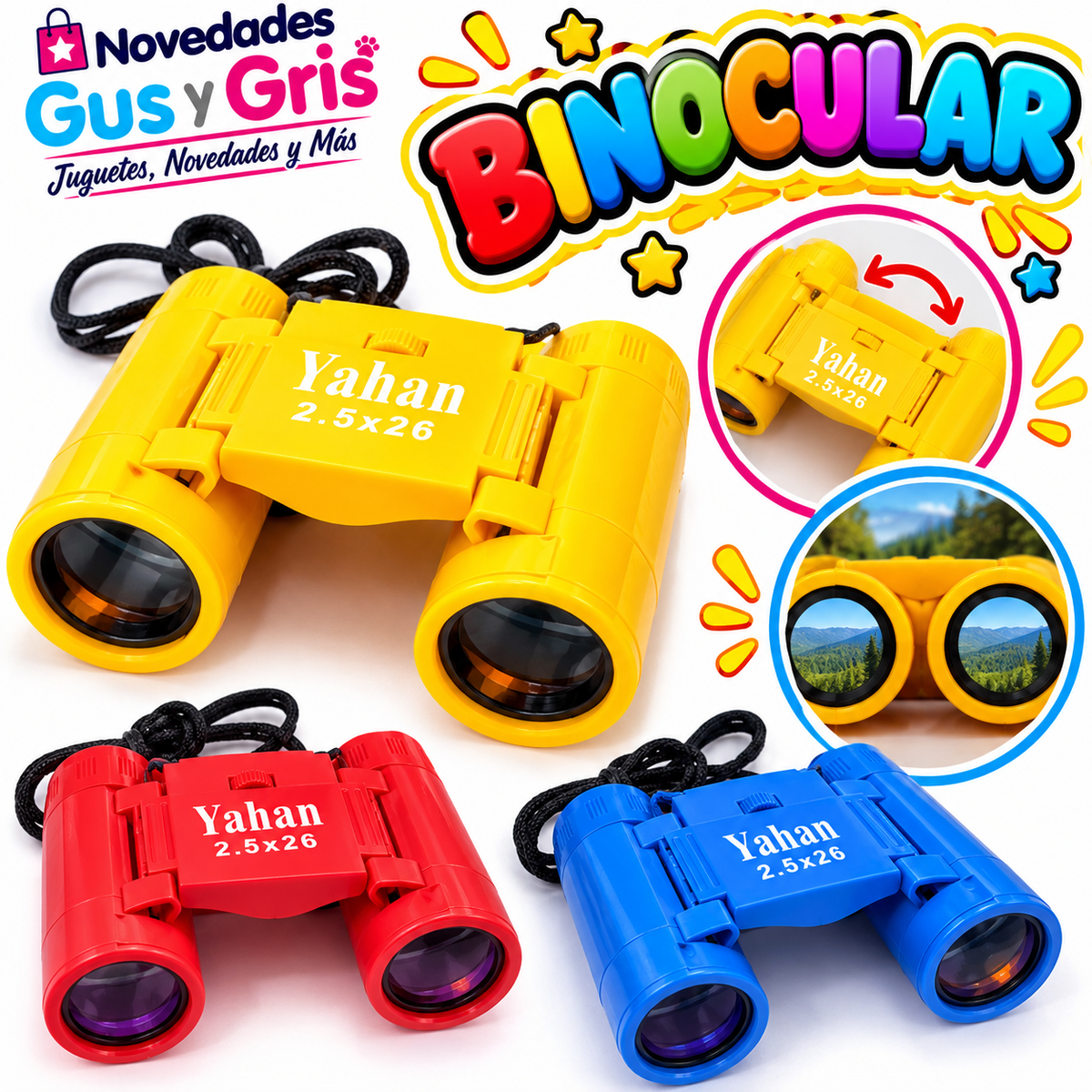 Binocular caman