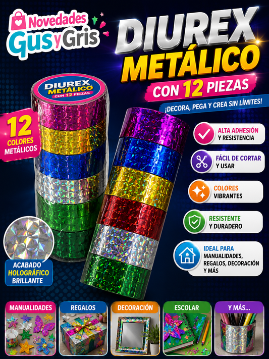 diurex metalico con 12