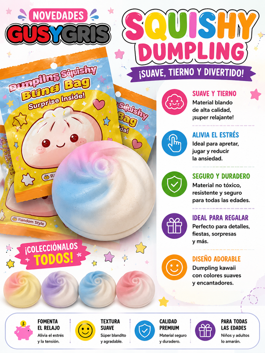 squisy gel dumpling sobre