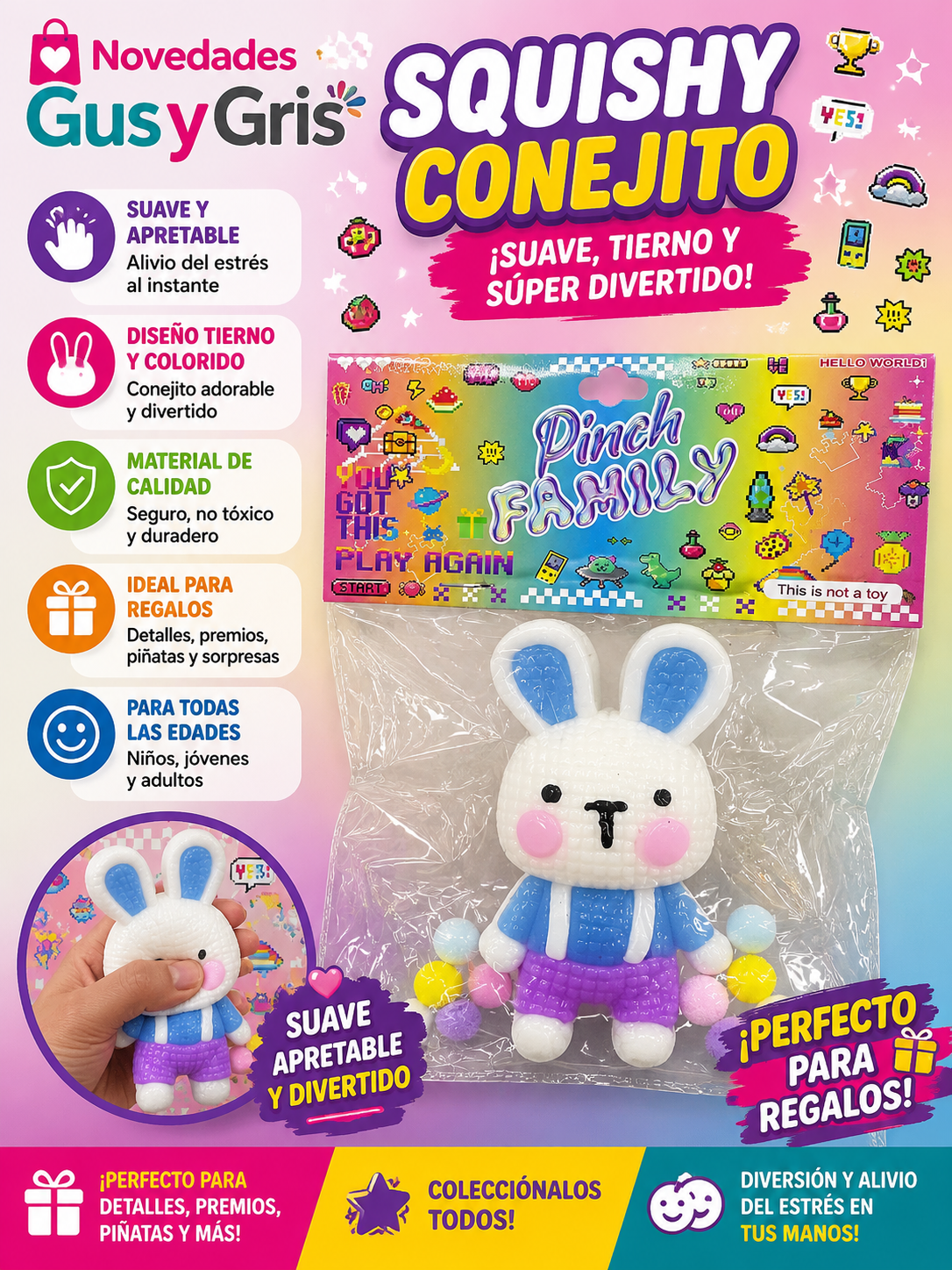 Squishy Conejo  E-61