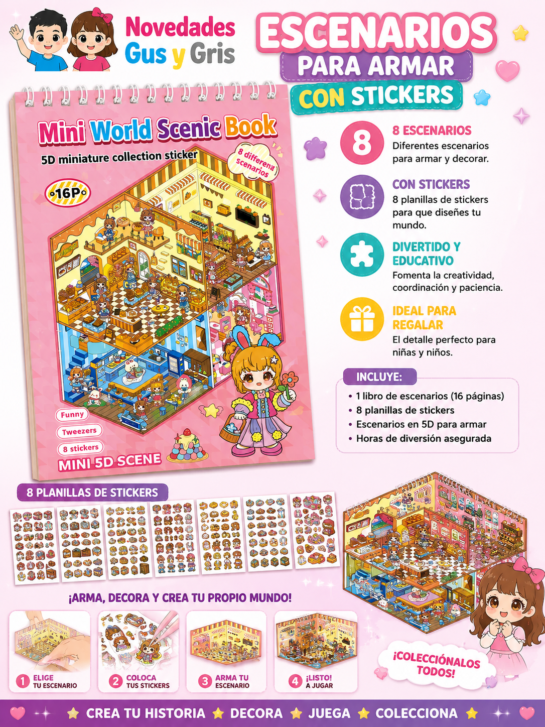 Escenario muñecas