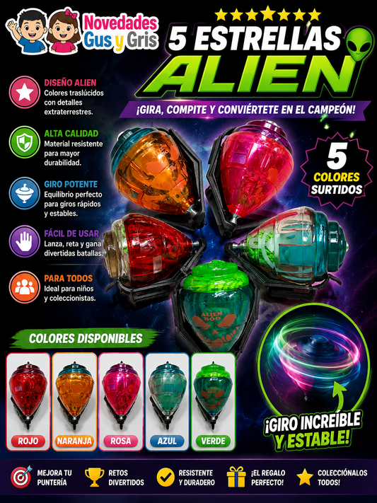 5 estrellas alien