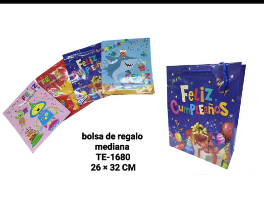 Bolsa de regalo mediana