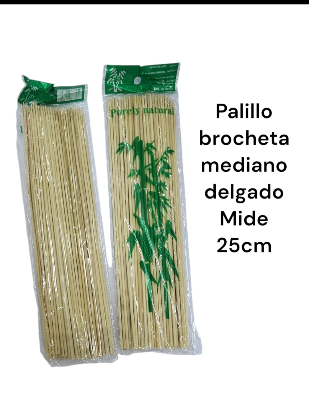 Palillo Brocheta Med 25CM