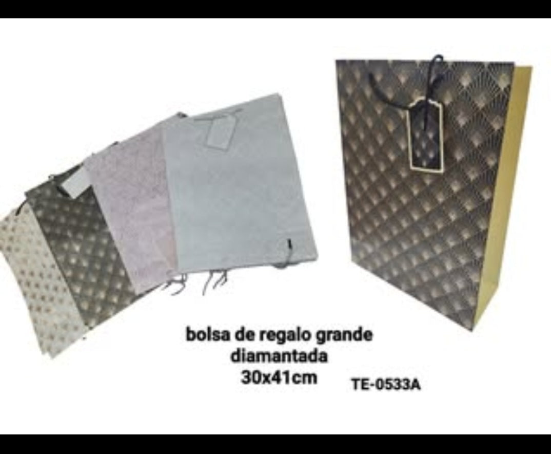 Bolsa Diamantina Grande Te-0533a