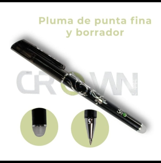 Pluma Gel Borrable