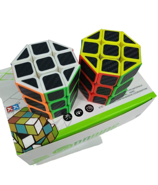 Cubo Octagono Negro Tg-0404c-100