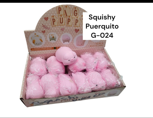 Squisy Puerco Con 12 g-024