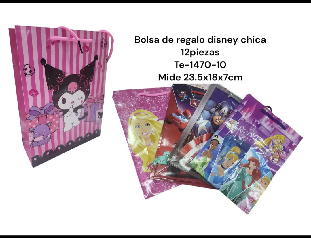 Bolsa De Regalo Disney Chica Te-1470-10