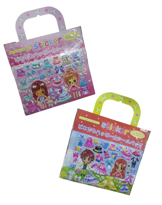 Stiker Muñeca Bolsa