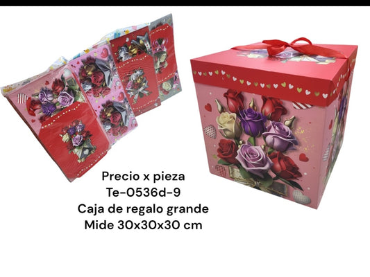 Caja De Regalo Grande 10 Mayo Te-0536d-9