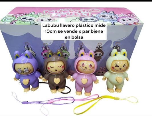 Labubu Plastico Con 2 Varias Caras F-11