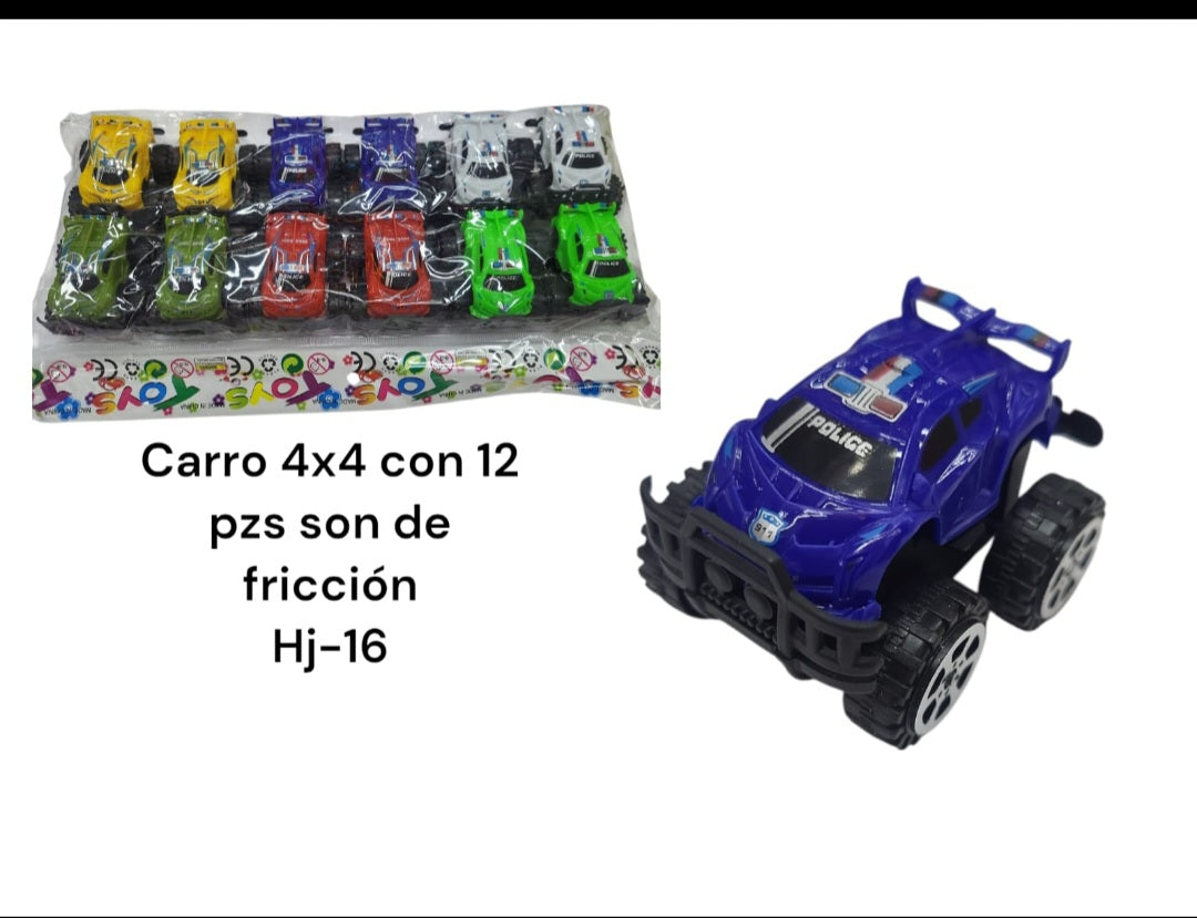 Carro 4x4 Con 12 Hj-16