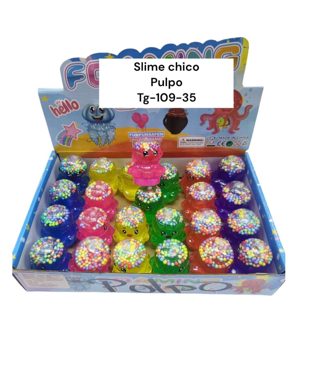 Slime Pulpo Ch  Tg-109-35