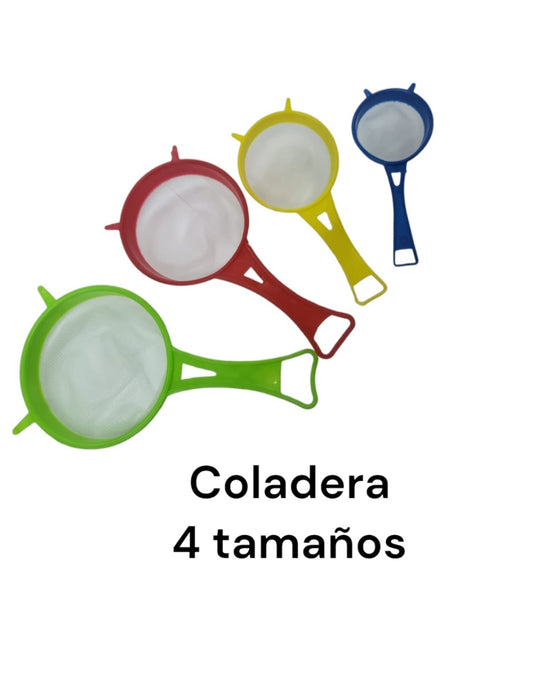 Coladera Con 4 Piezas